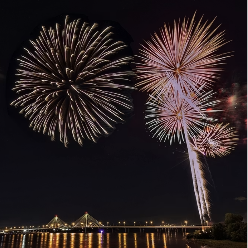 American's 250th Birthday Fireworks